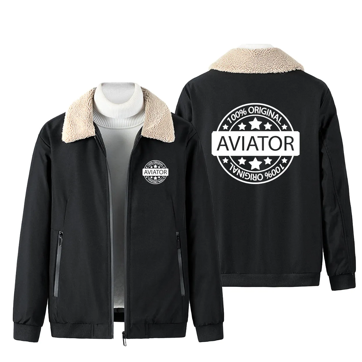 100 Original Aviator Designed Winter Bomber Jackets