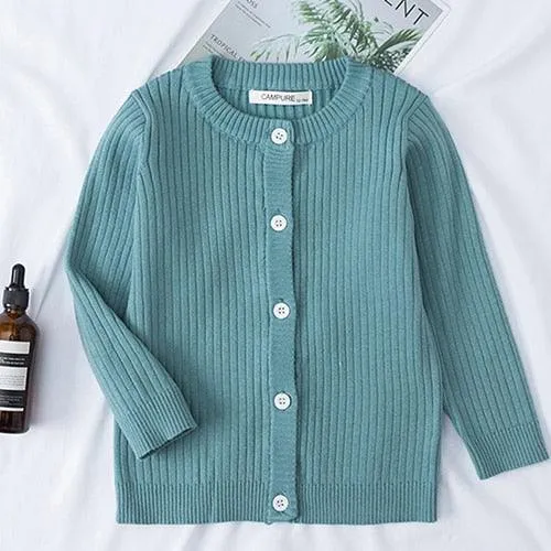 2021 Baby Cotton Knit Kids Long Sleeve spring winter Children Clothes wholesale in bulk