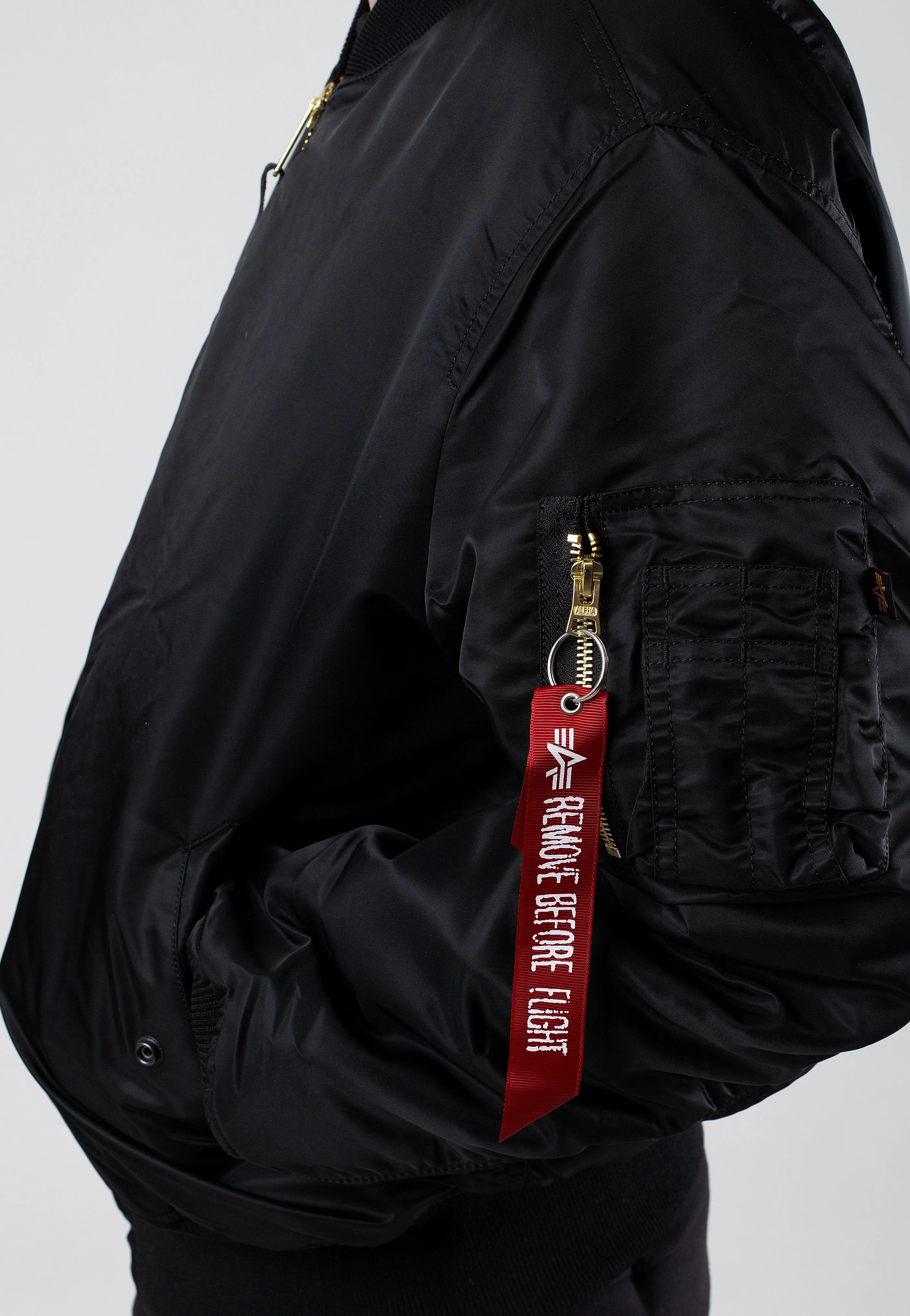 Alpha Industries - MA 1 Black - Jacket