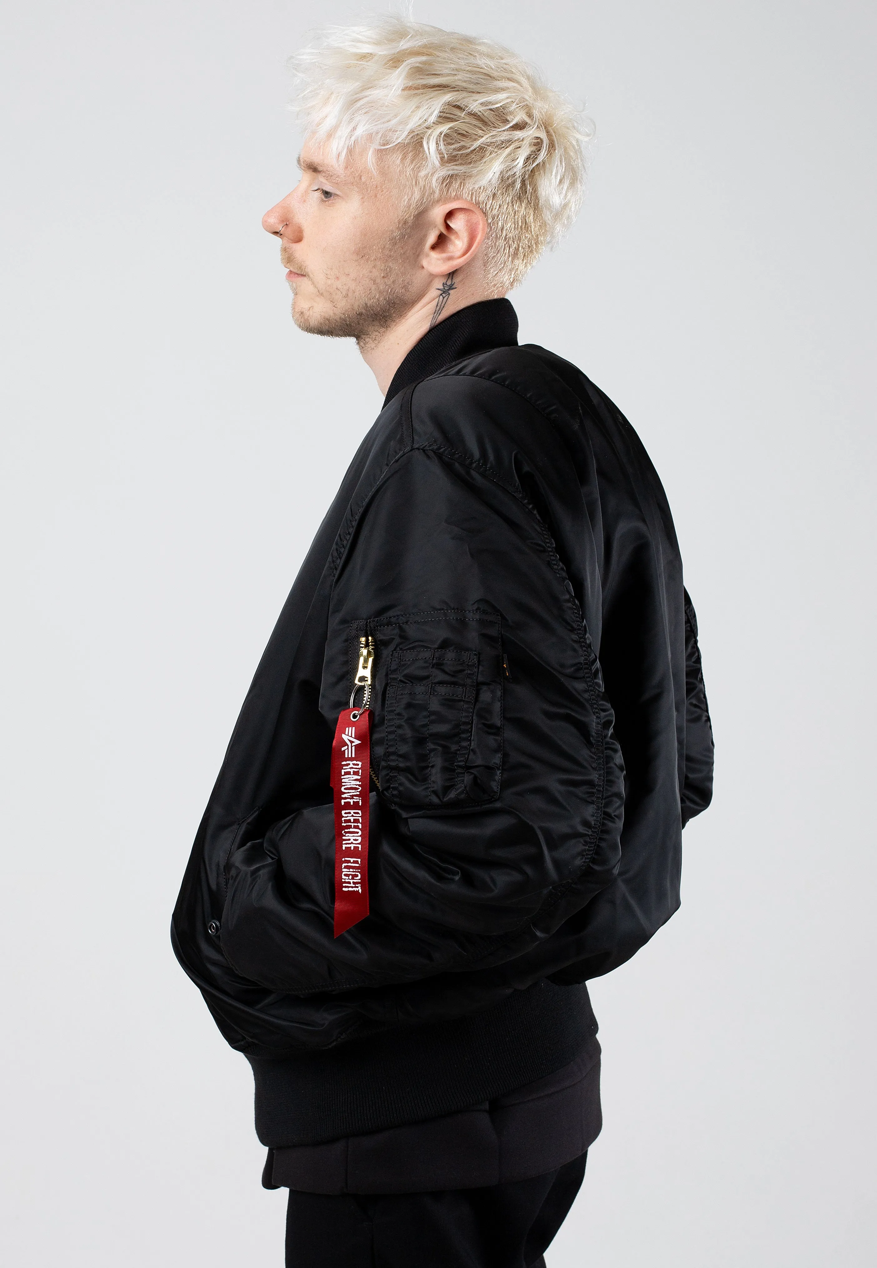 Alpha Industries - MA 1 Black - Jacket