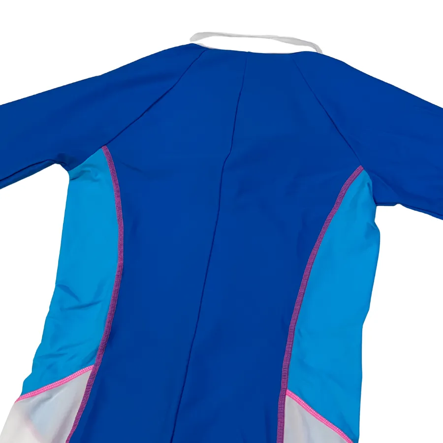 Arena Junior Long Sleeve Full Suit AUV 24365 - BL Blue