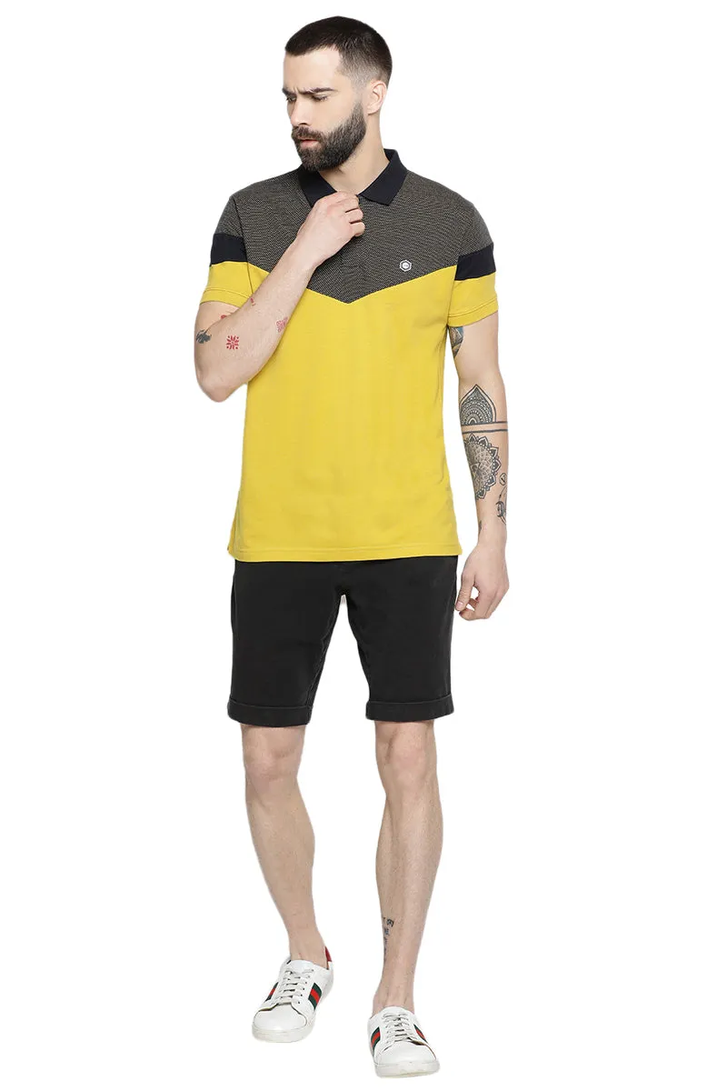 Axmann Solid Designed Polo T-Shirt