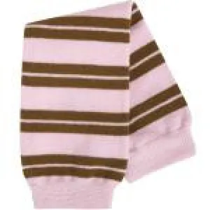 Babylegs Leg Warmers-Brown/Pink