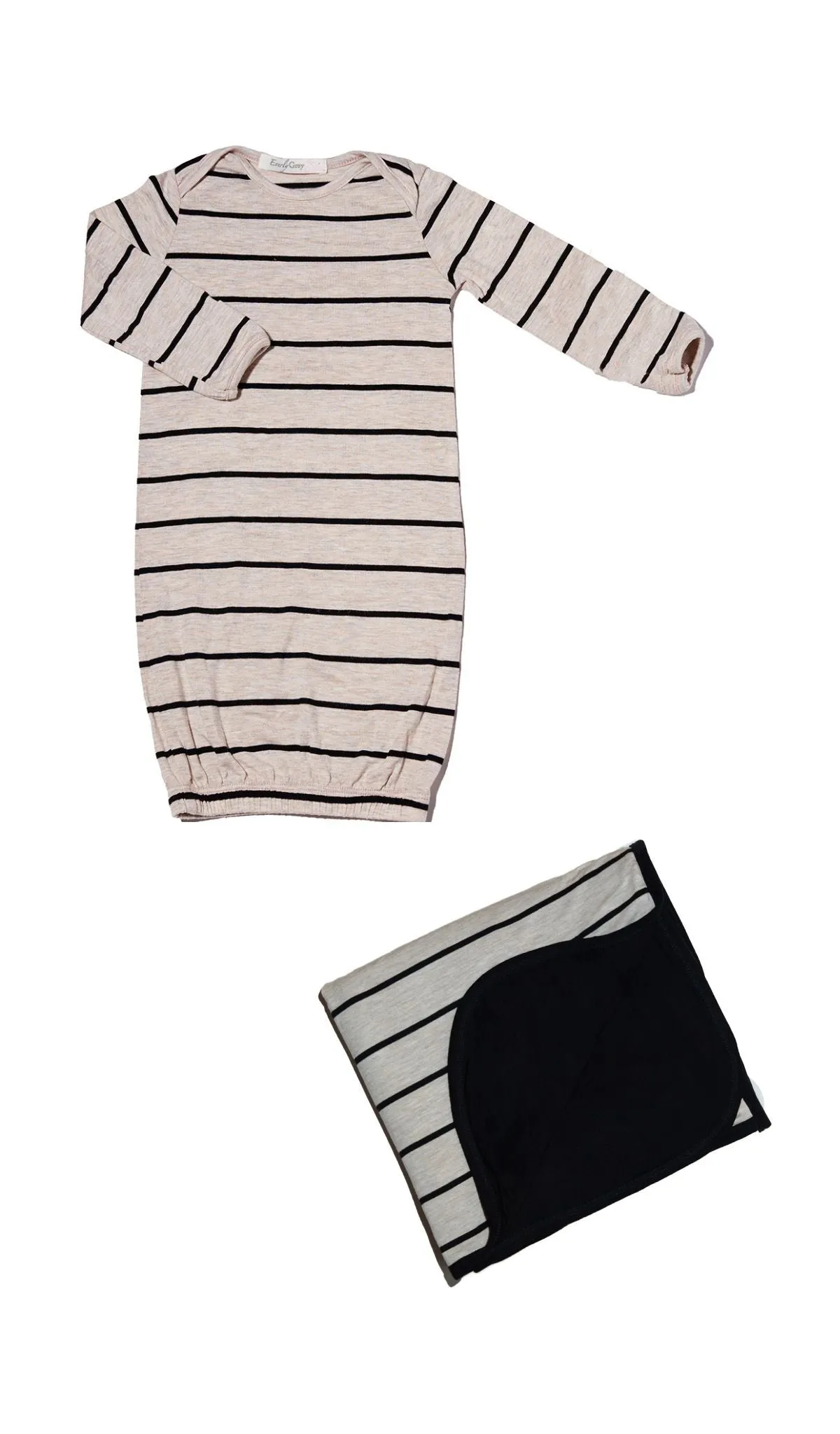 Baby's Welcome Home 2 Piece Set - Sand Stripe