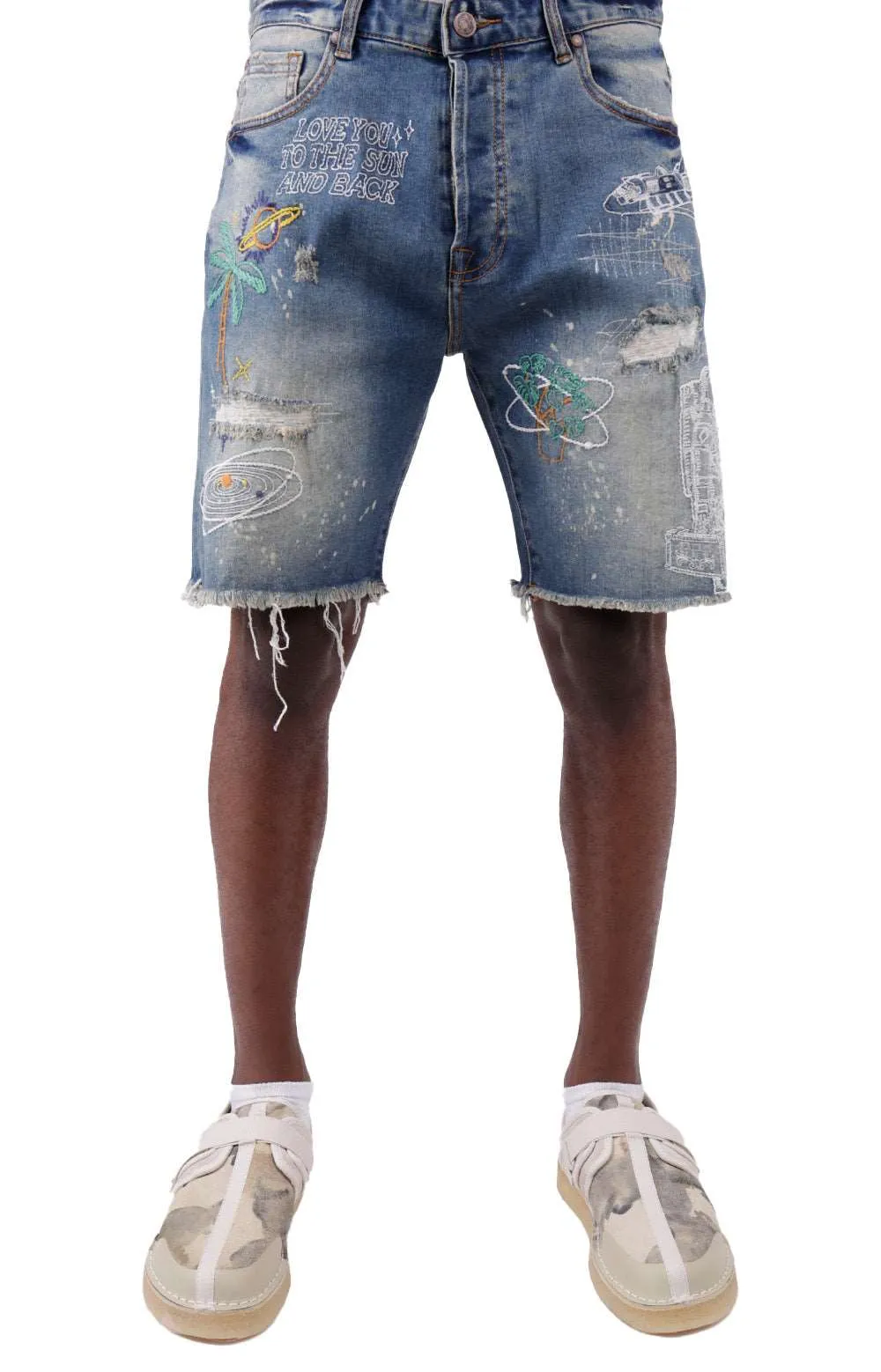 BB Explore Denim Short - Martian