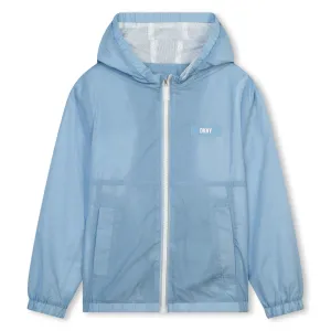 Boys Blue Zip Up Windbreaker