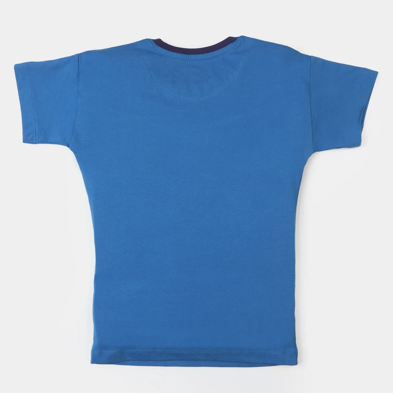 Boys Cotton T-Shirt Shark | Blue