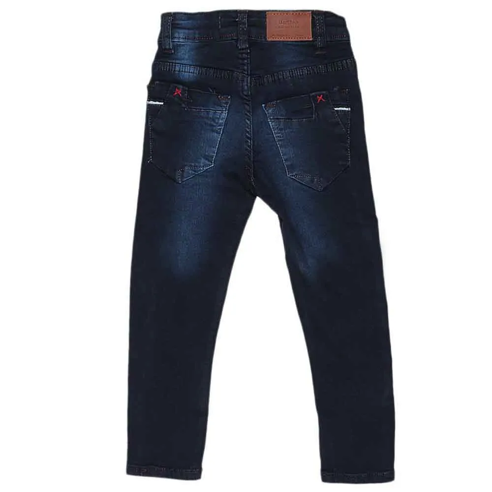 Boys Denim Pant - Navy Blue