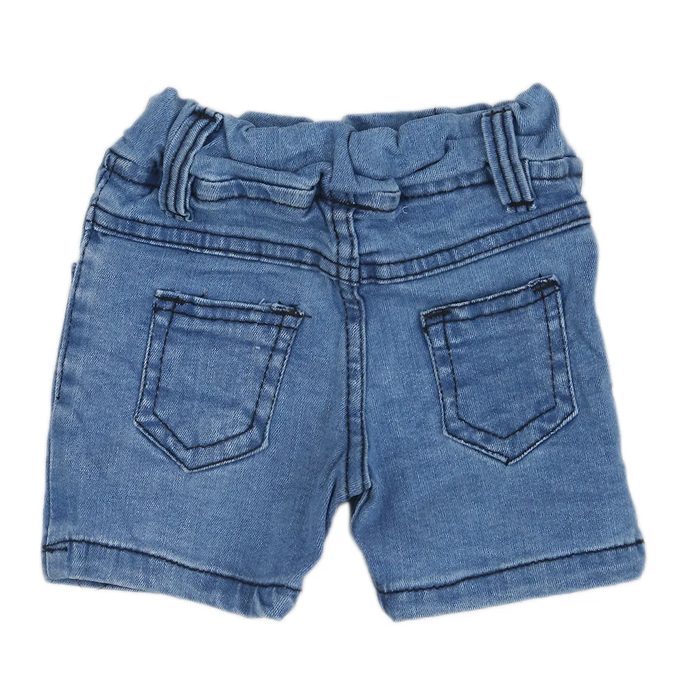 Boys Denim Short - Blue