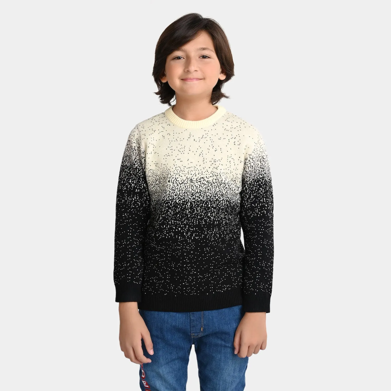 Boys Knitted Sweater - Multi