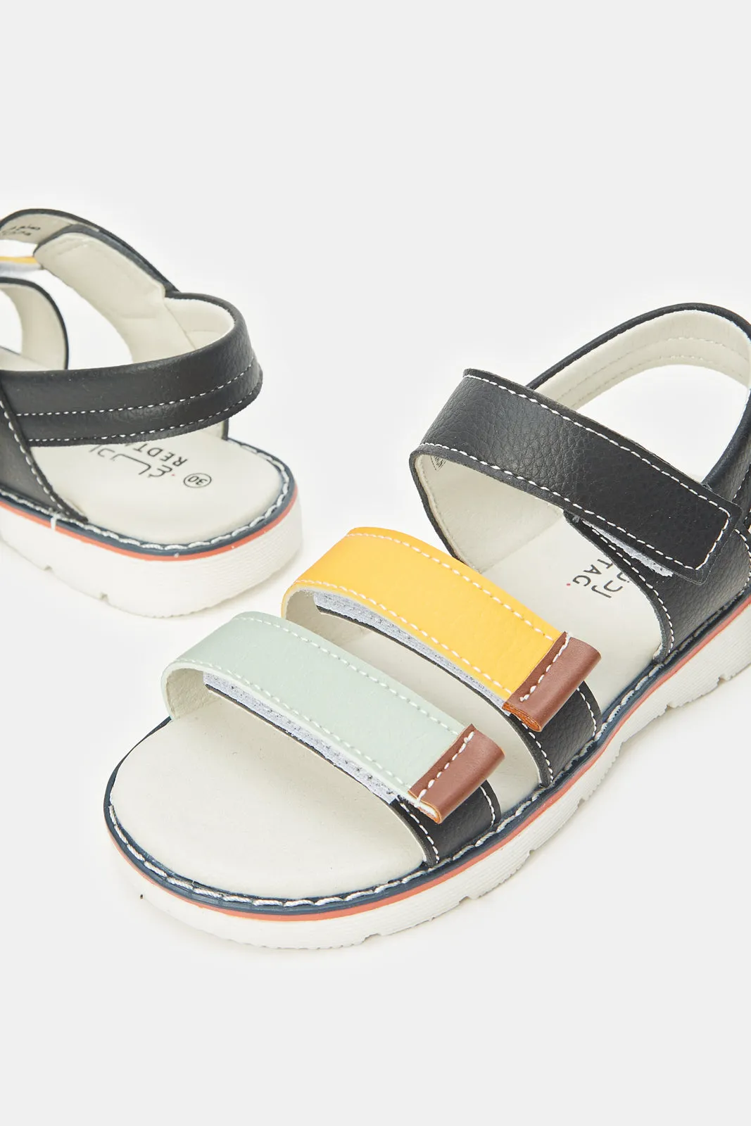 Boys Multicolour Colour Block Comfort Sandal