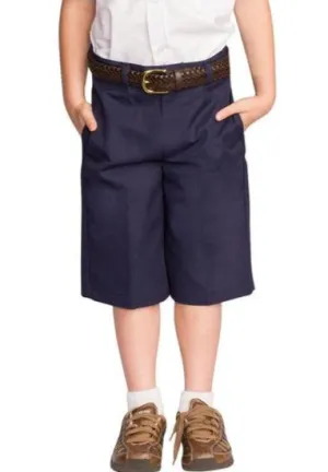 Boys Navy Long Shorts