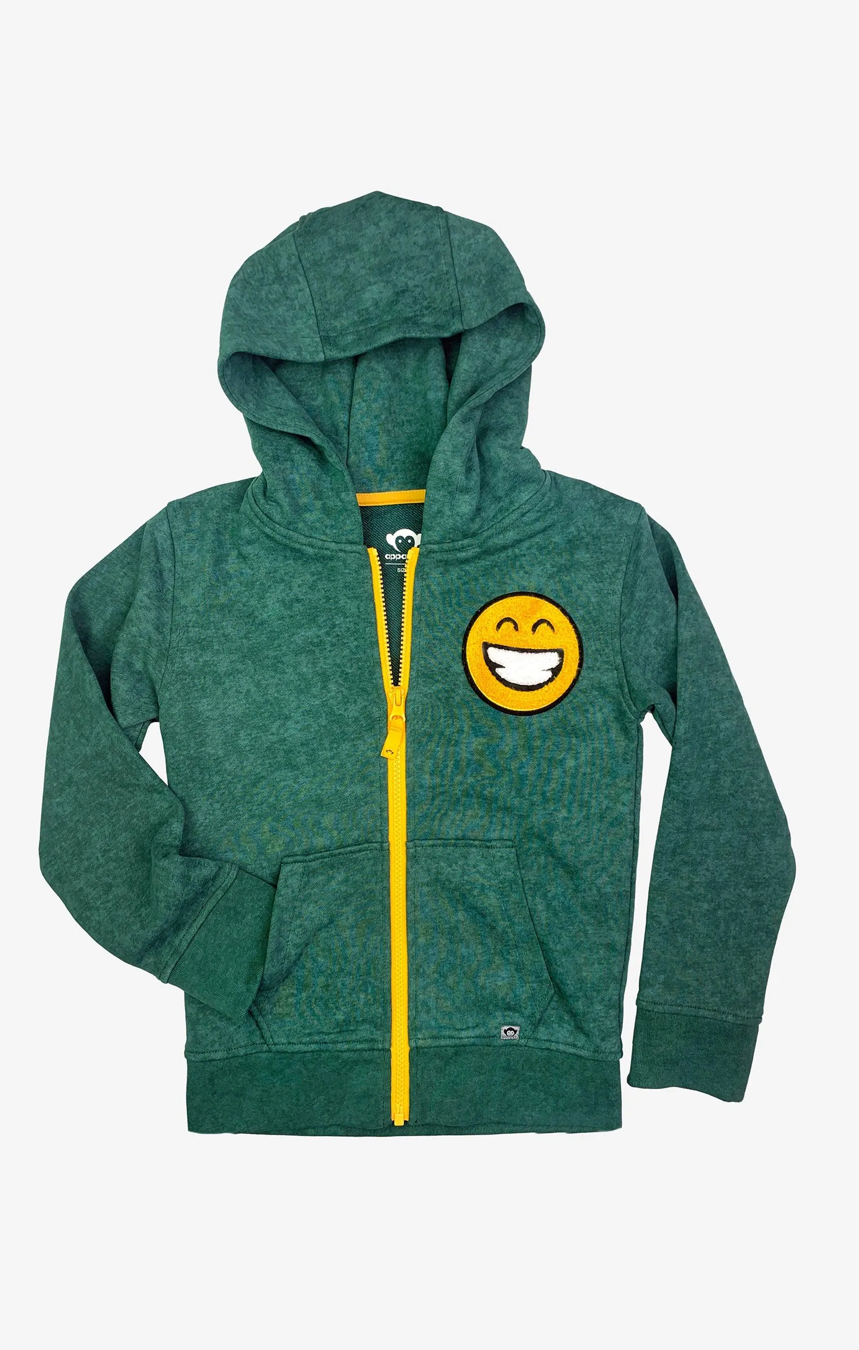 Boys Sweaters | Dark Green Striver Hoodie | Appaman