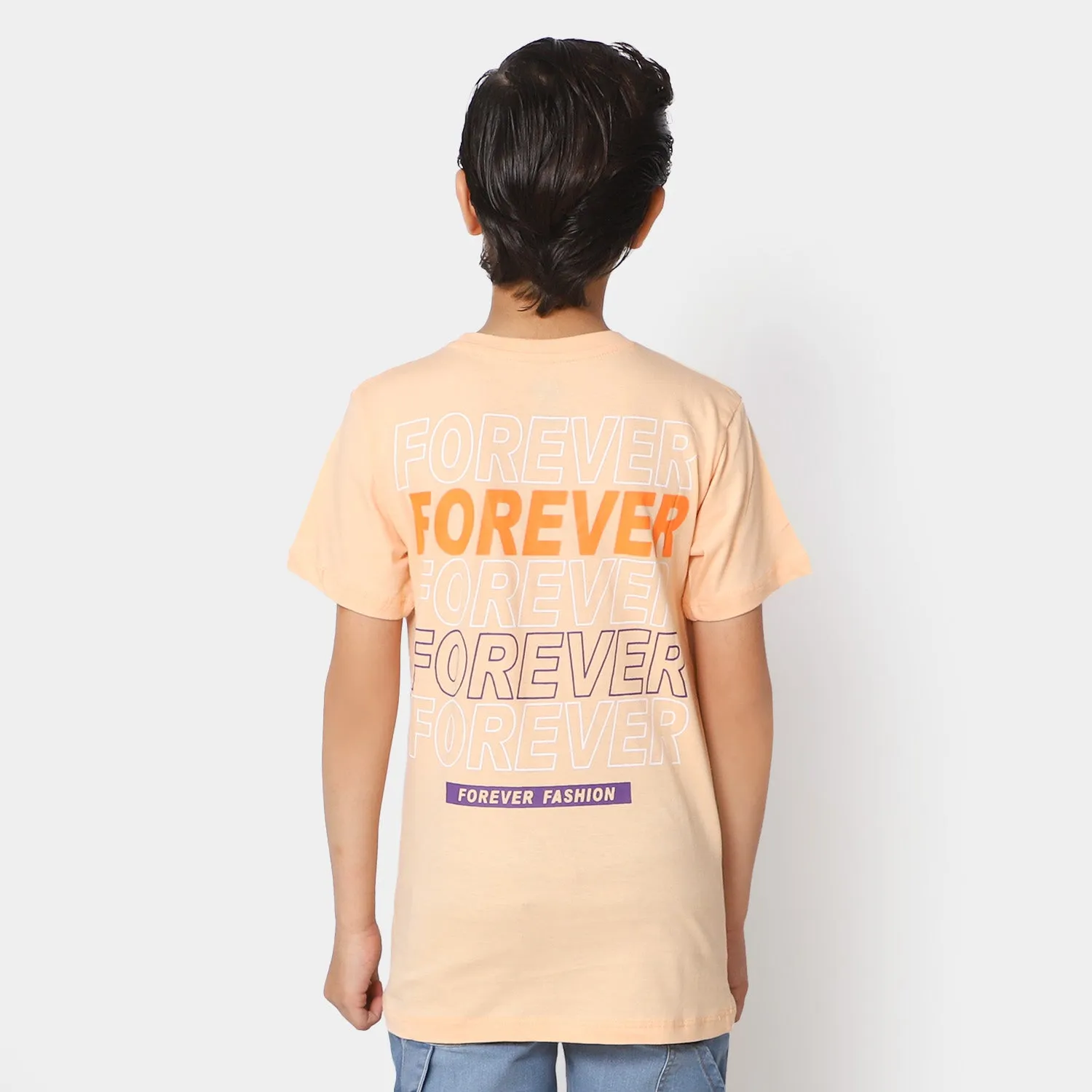 Boys T-Shirt For-Ever - Cream Puff