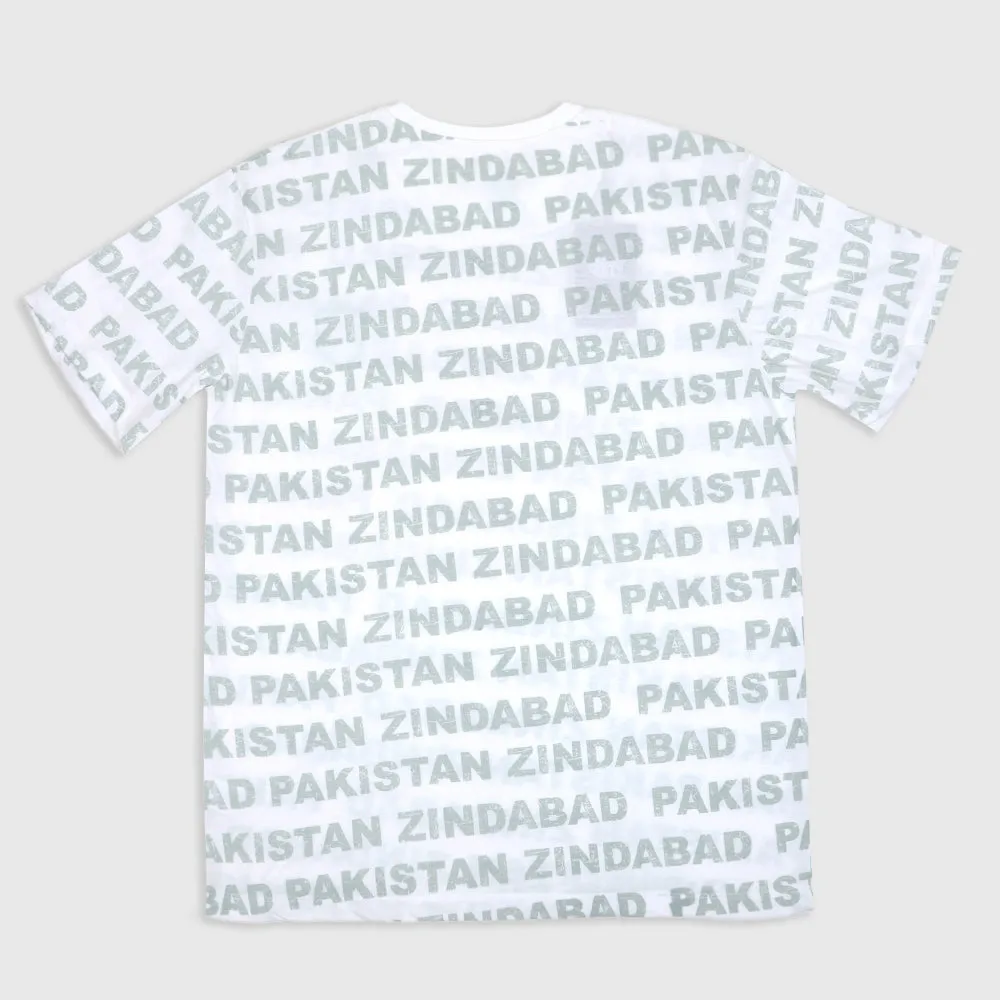 Boys T-Shirt Hum Hain Pakistan - B.White