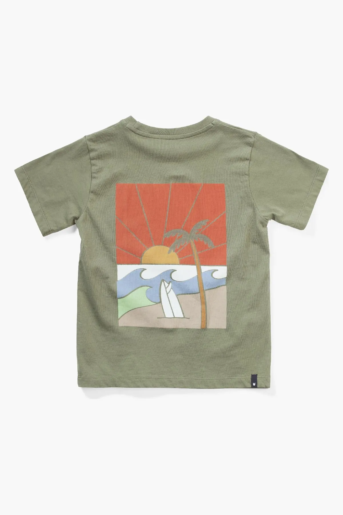 Boys T-Shirt Munster Kids Sunset Olivine