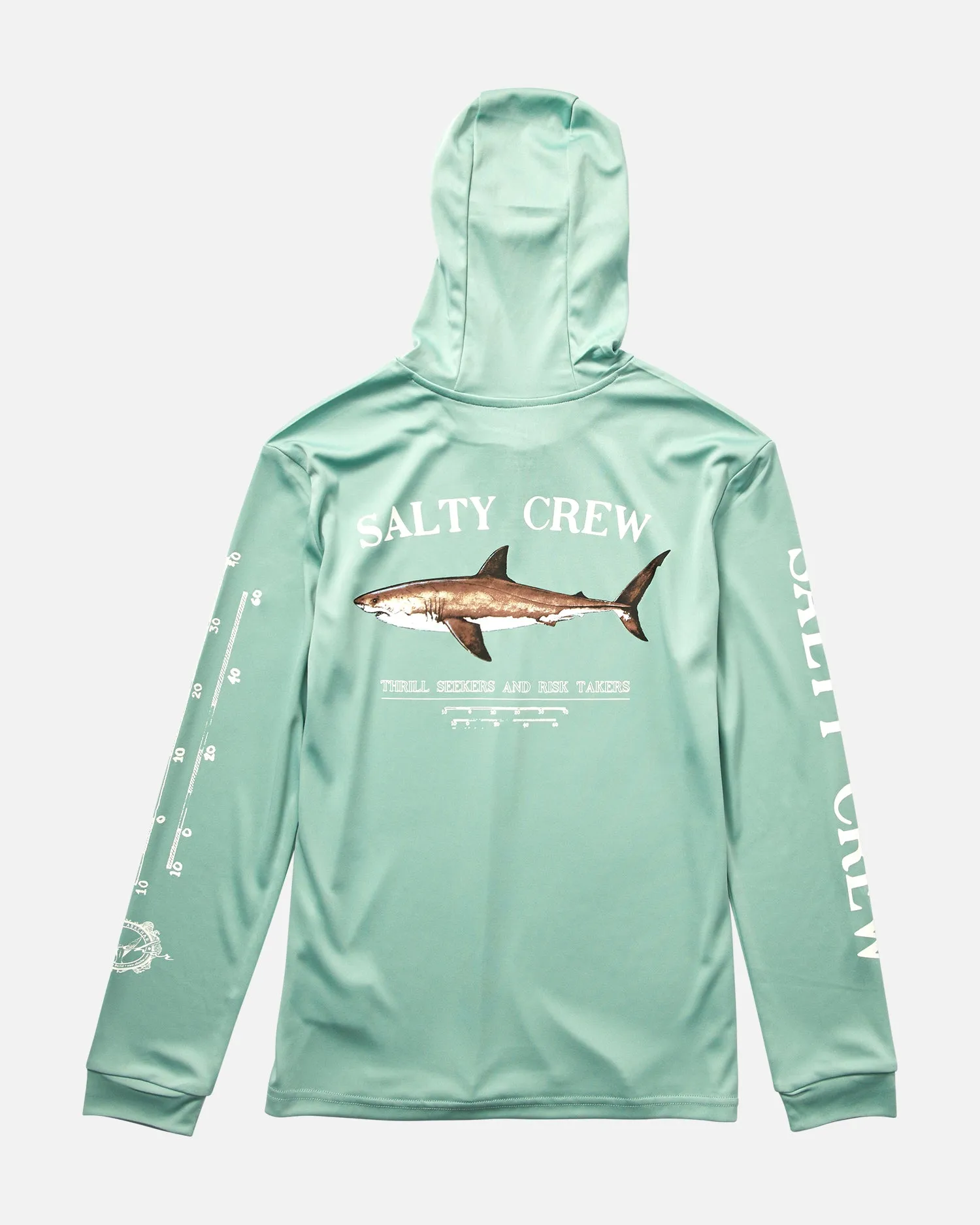 Bruce Boys Mackerel Hood Sunshirt