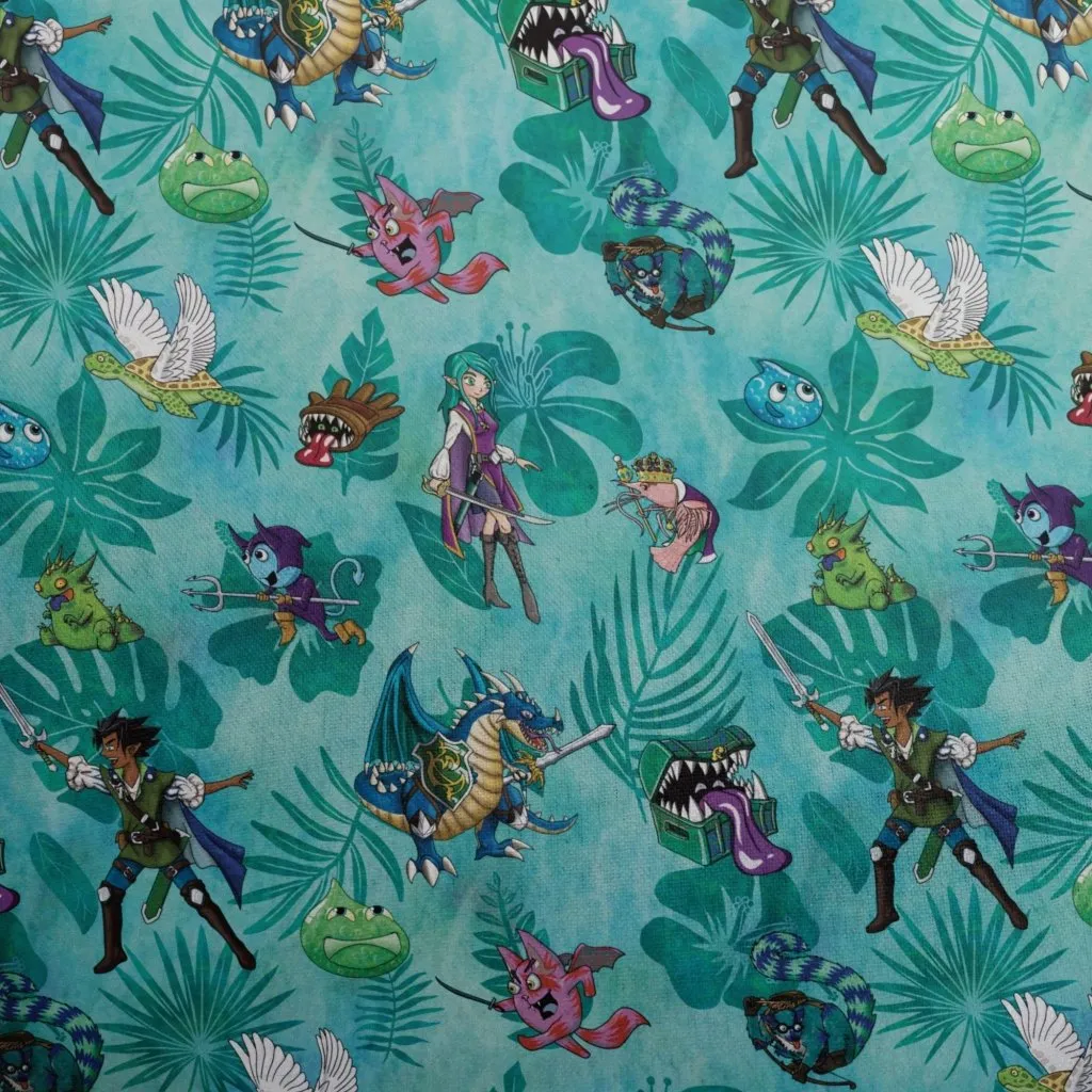 Dnd Cartoon Quest Youth Hawaiian Shirt