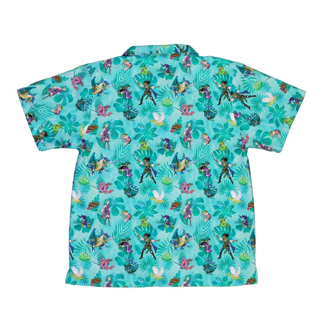 Dnd Cartoon Quest Youth Hawaiian Shirt