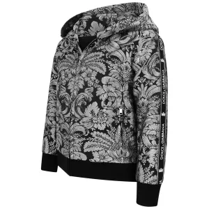 Dolce & Gabbana Boys Jacquard Zip Up Top