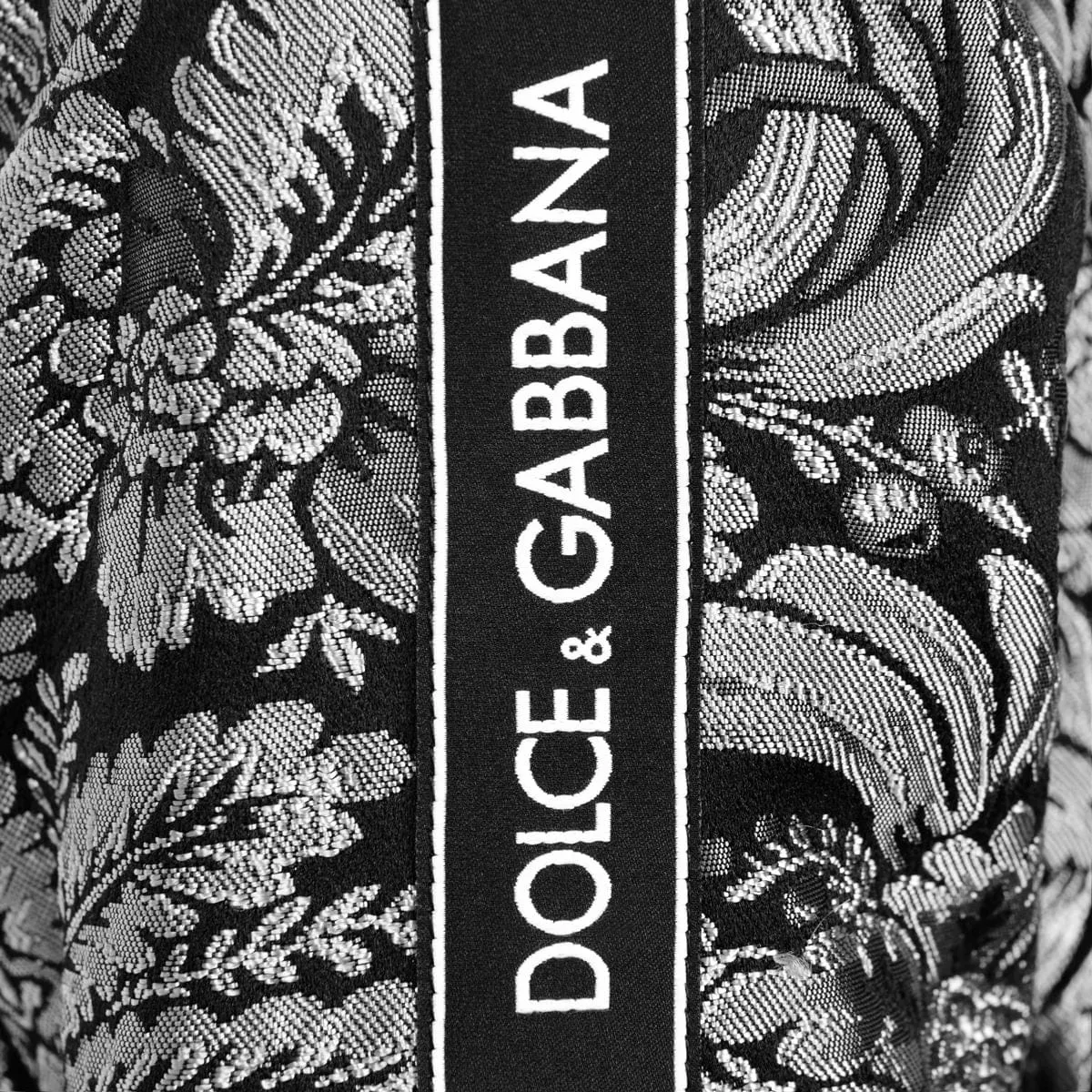 Dolce & Gabbana Boys Jacquard Zip Up Top