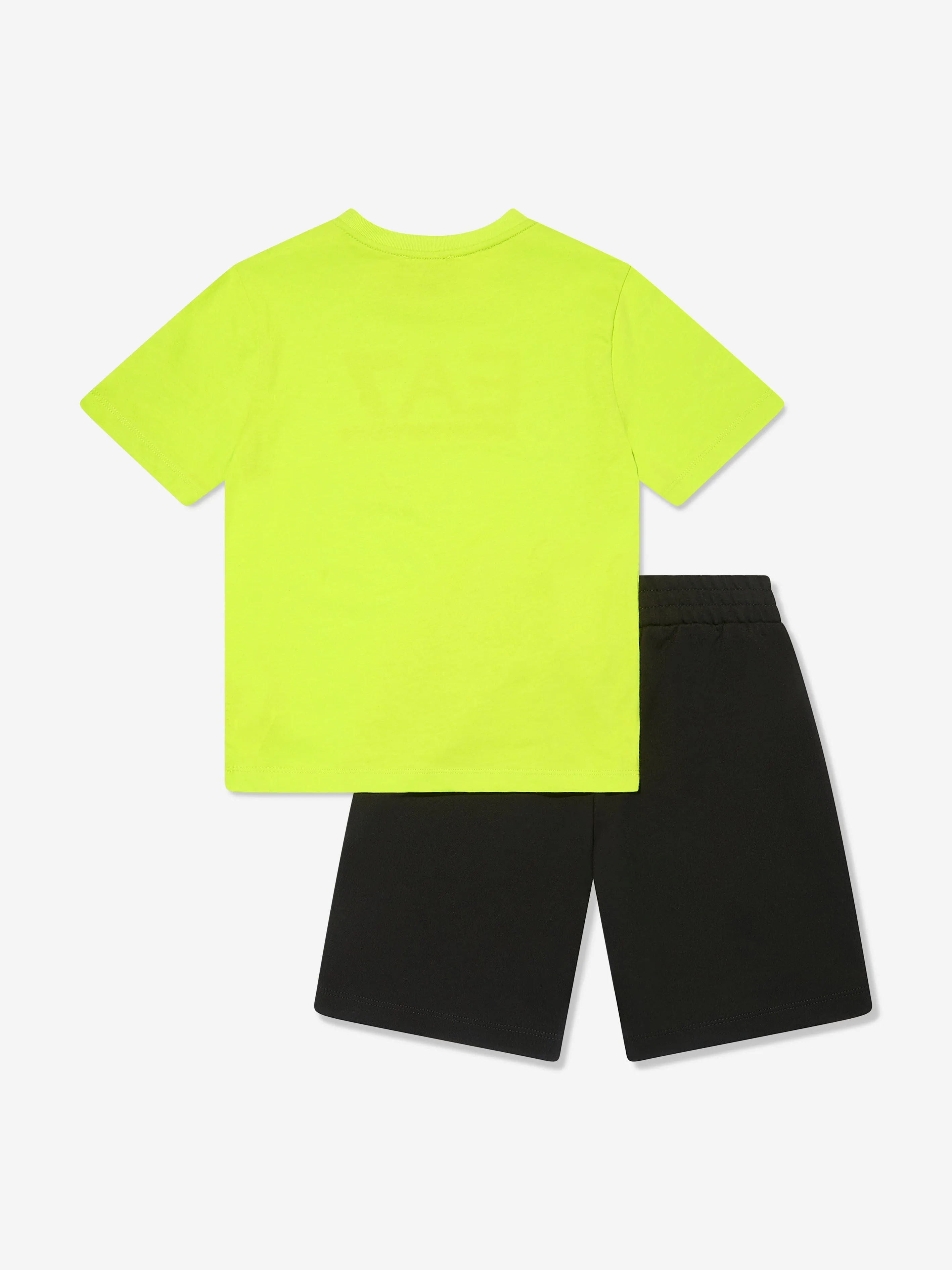 EA7 Emporio Armani Boys Logo Short Set in Green