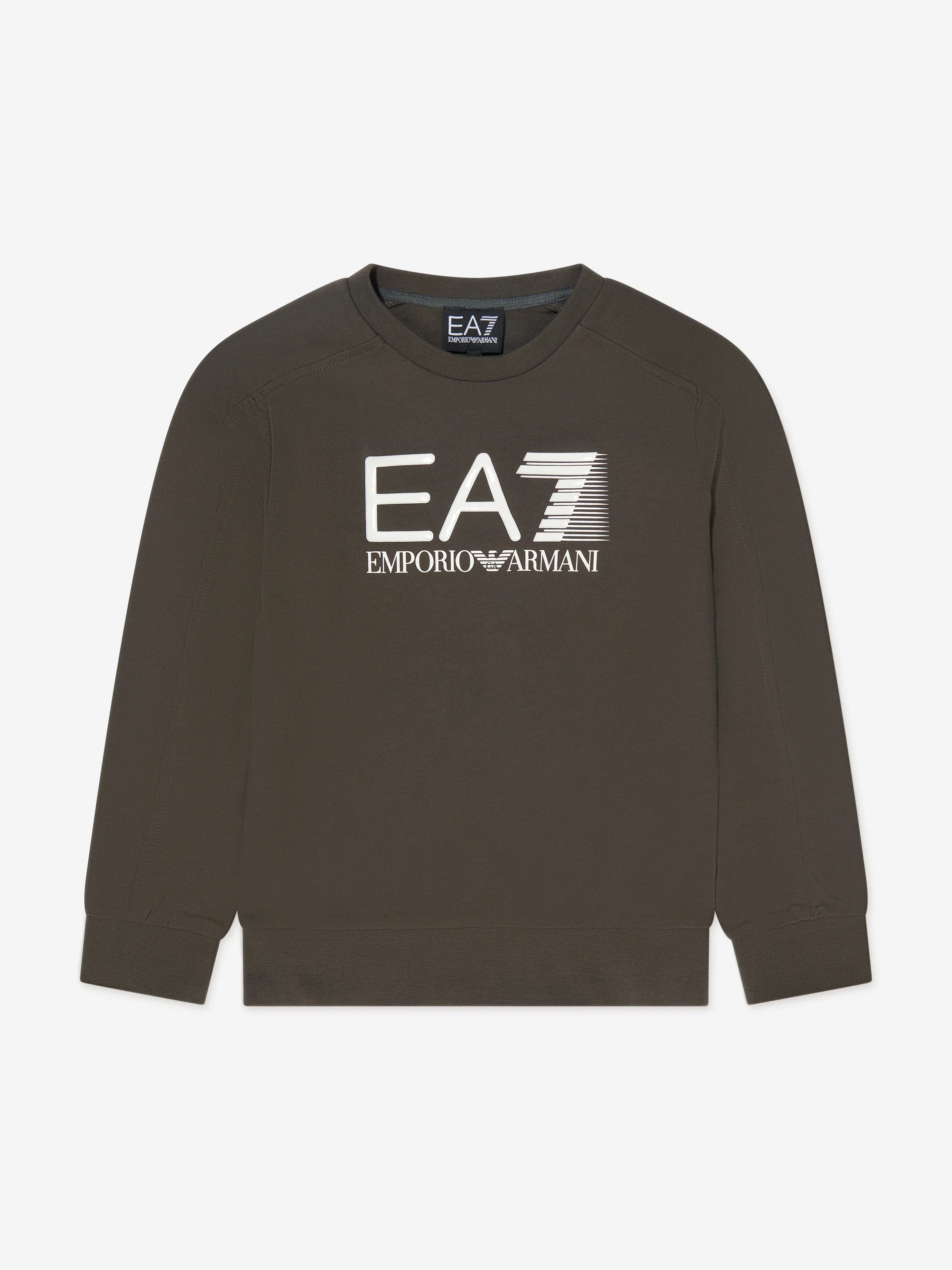 EA7 Emporio Armani Boys Train Visibility Logo Sweatshirt