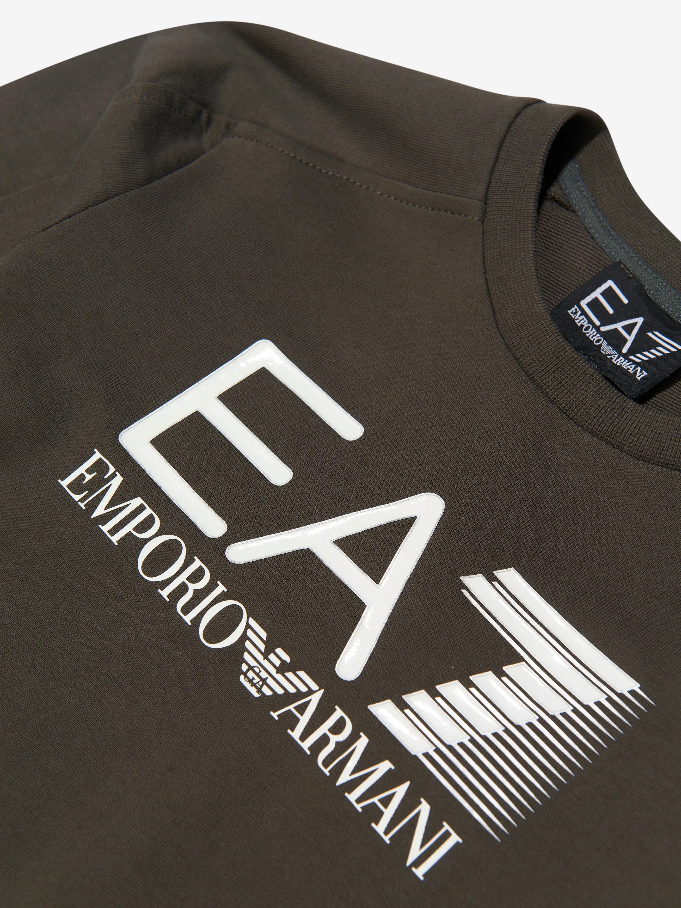 EA7 Emporio Armani Boys Train Visibility Logo Sweatshirt