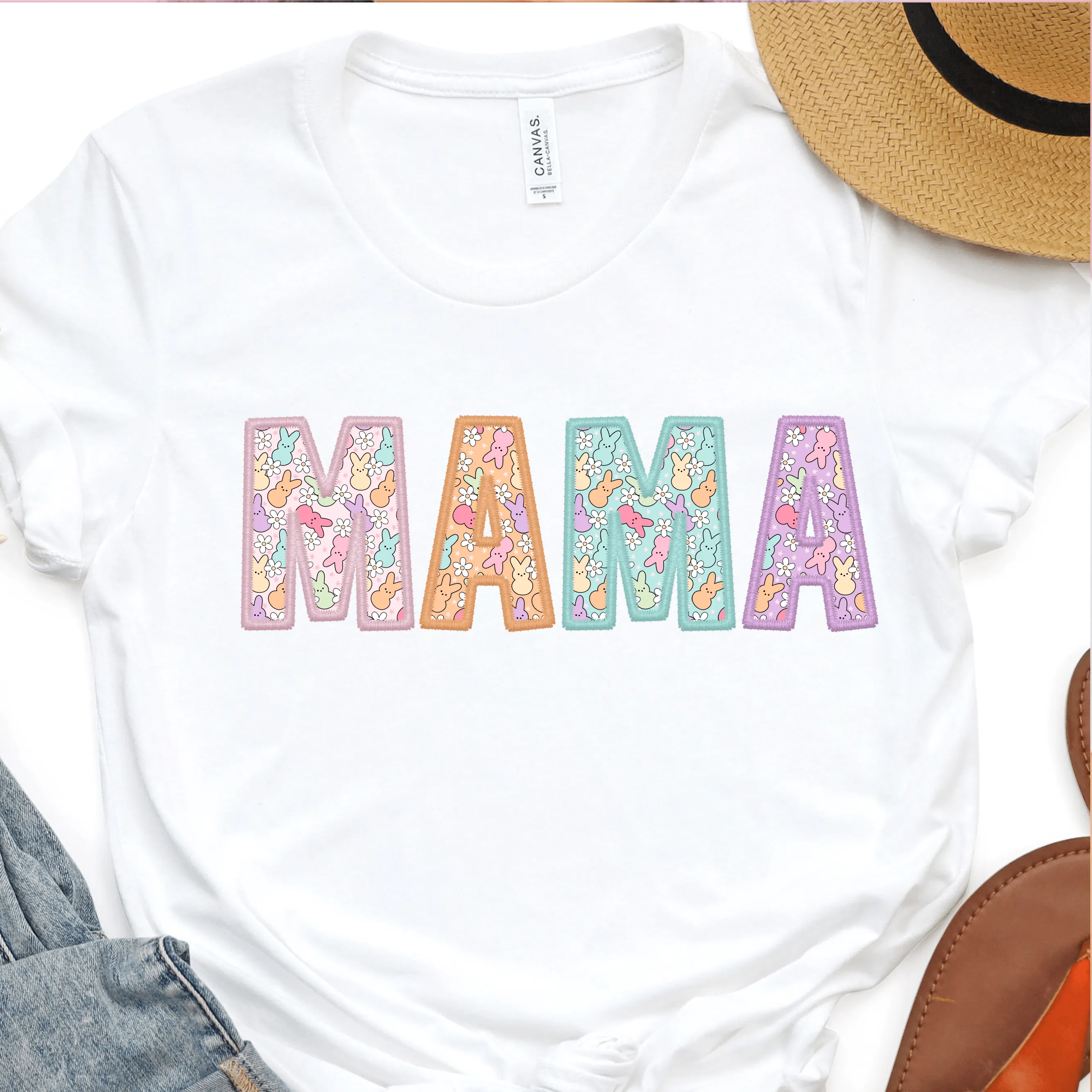 Easter Mama   Mini Graphic Tshirt for T-shirts