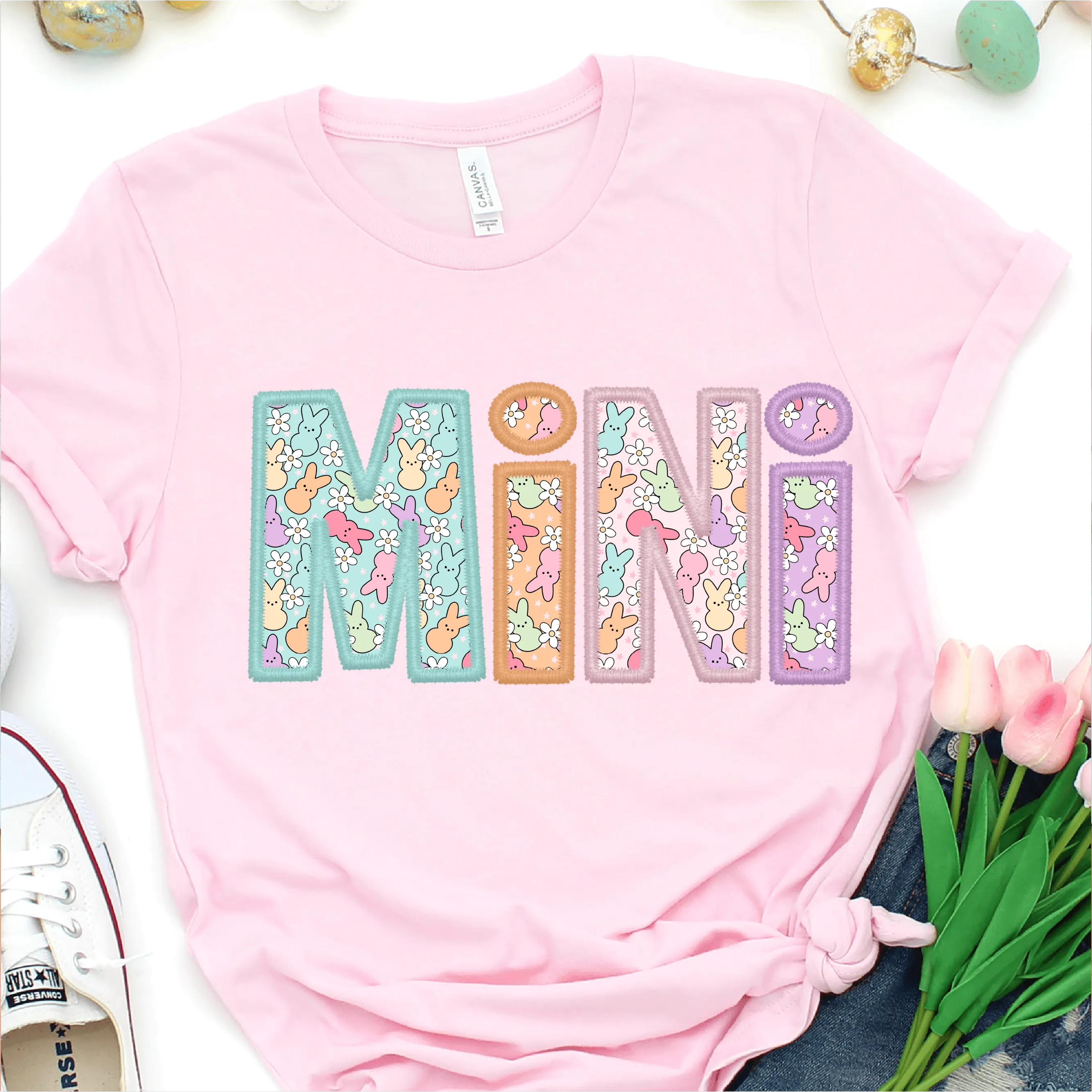 Easter Mama   Mini Graphic Tshirt for T-shirts