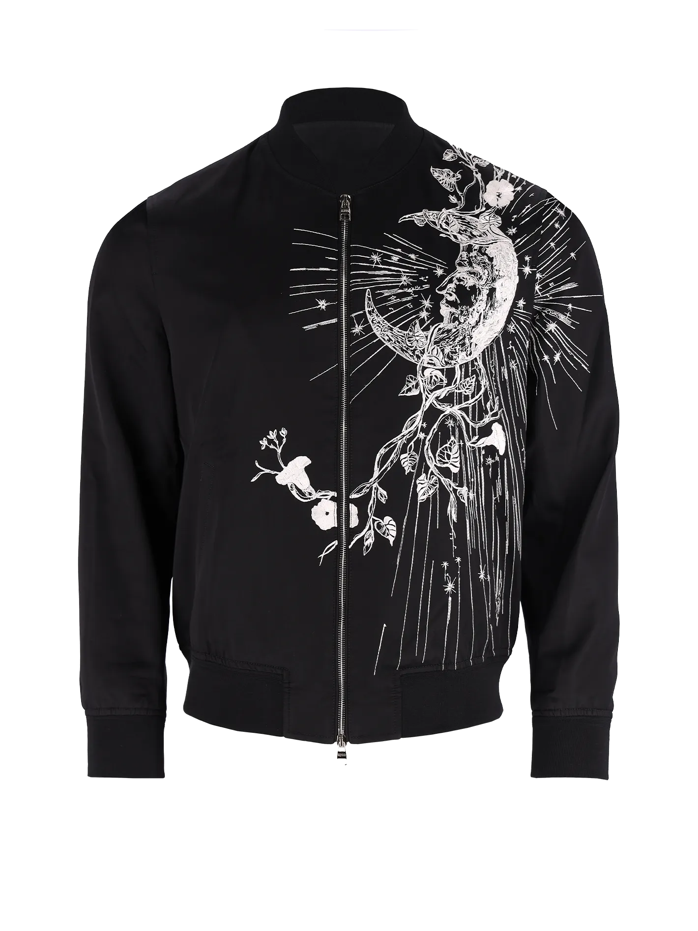 embroidered bomber jacket