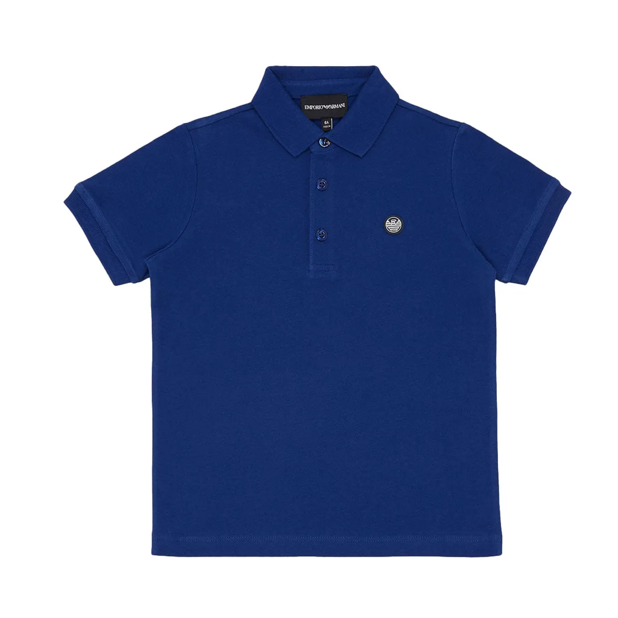 Emporio Armani Junior Blue Polo Shirt