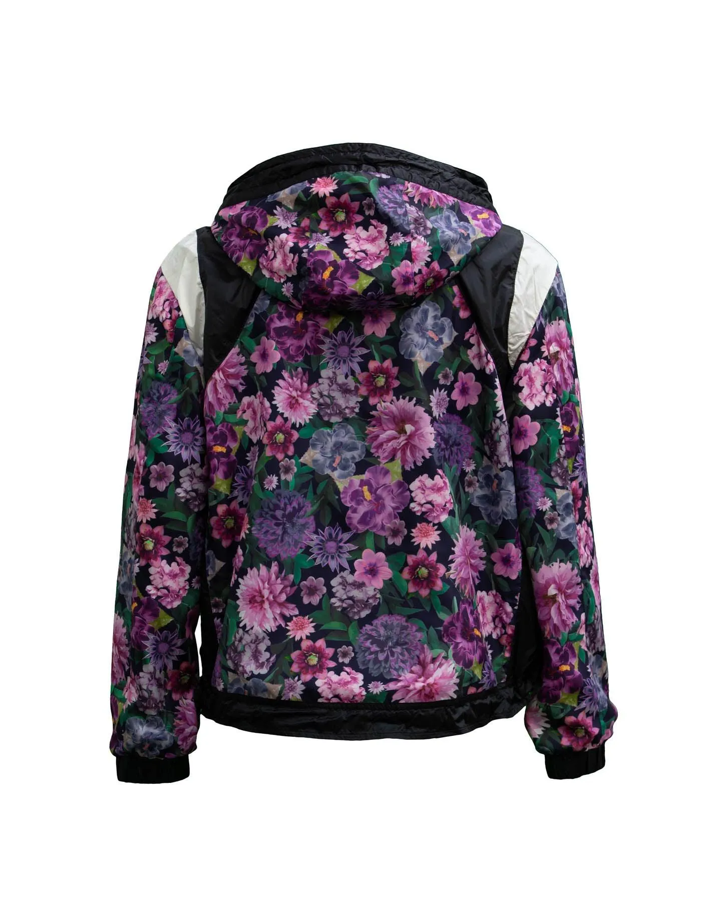 Floral Hooded Bomber