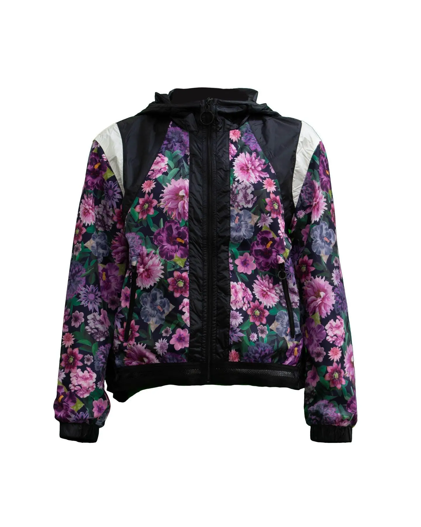 Floral Hooded Bomber