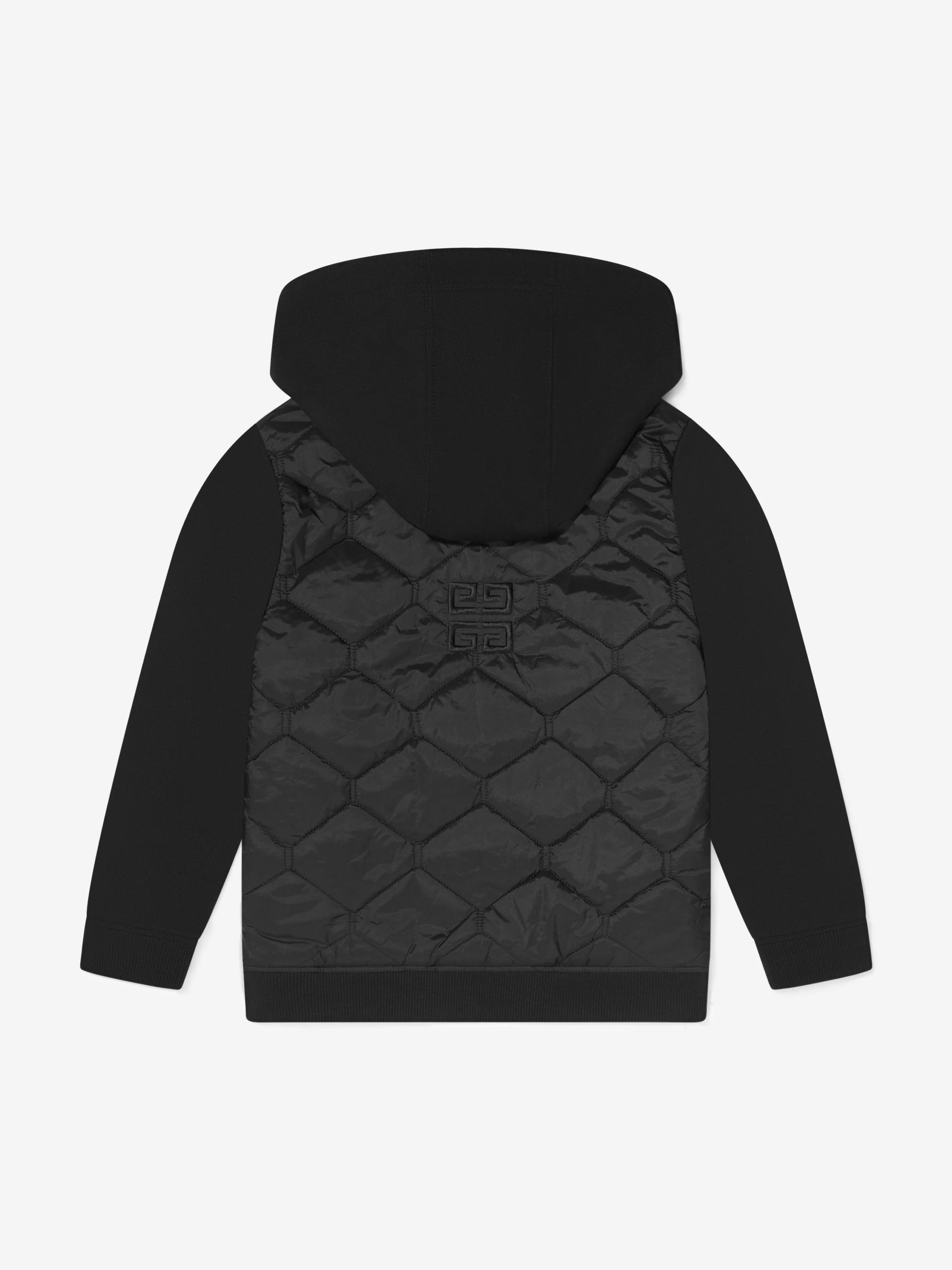 Givenchy Boys Logo Zip Up Top