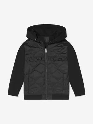 Givenchy Boys Logo Zip Up Top