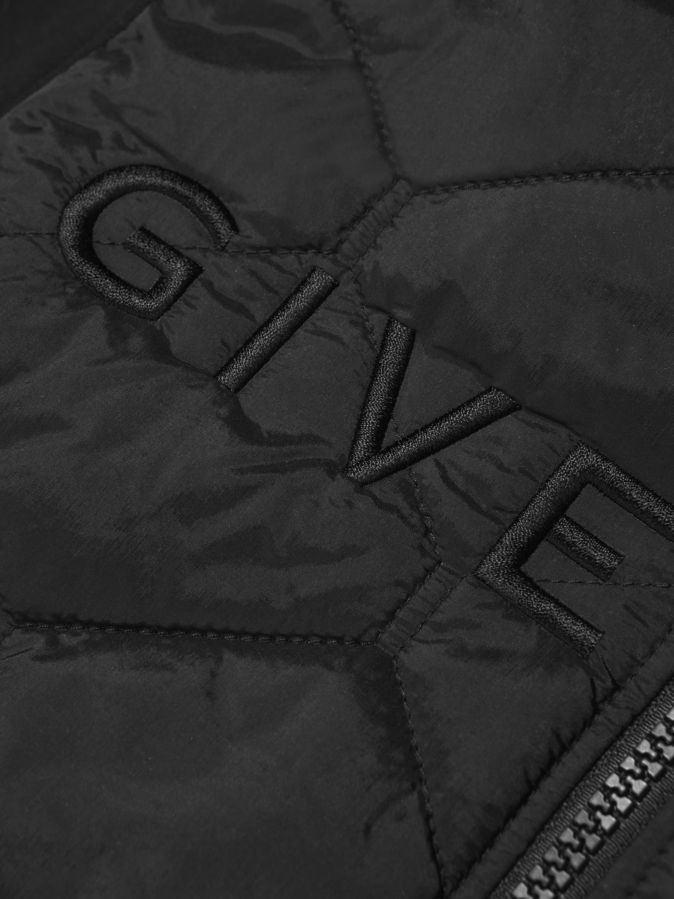 Givenchy Boys Logo Zip Up Top