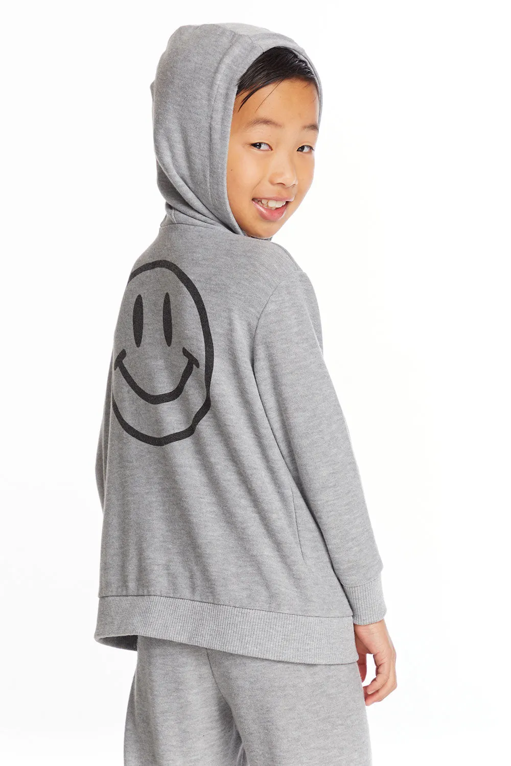 Good Times Boys Long Sleeve Zip Up Hoodie