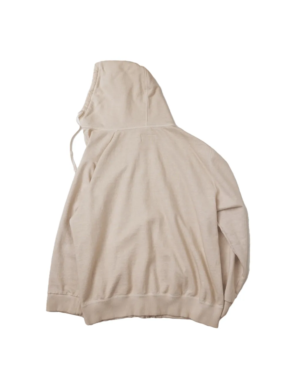 Half Loose Zip Up Hoodie