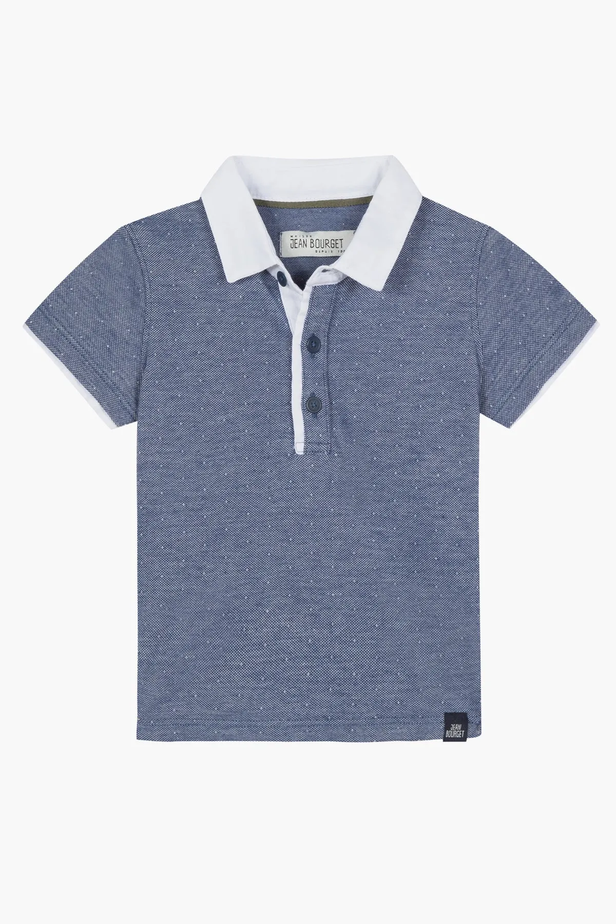 Jean Bourget Indigo Baby Boys Polo (Size 6M left)