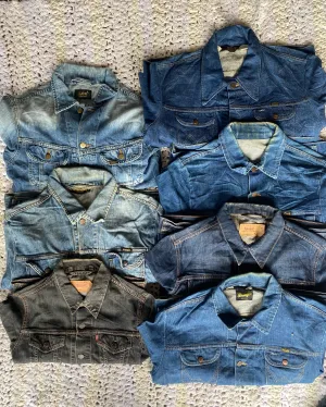 L.L.W. Denim Jackets - 20 pcs