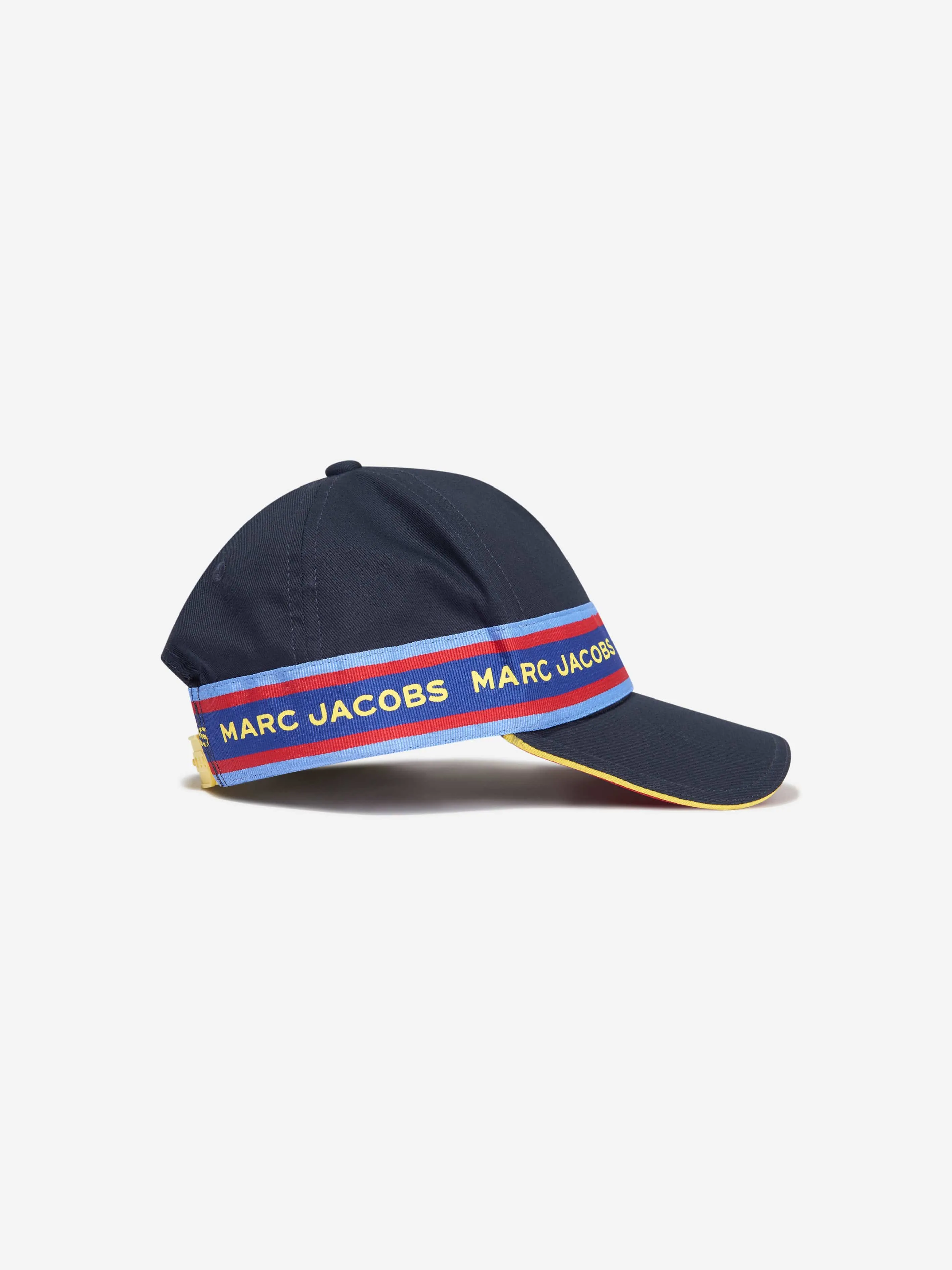 MARC JACOBS Boys Logo Band Cap in Navy