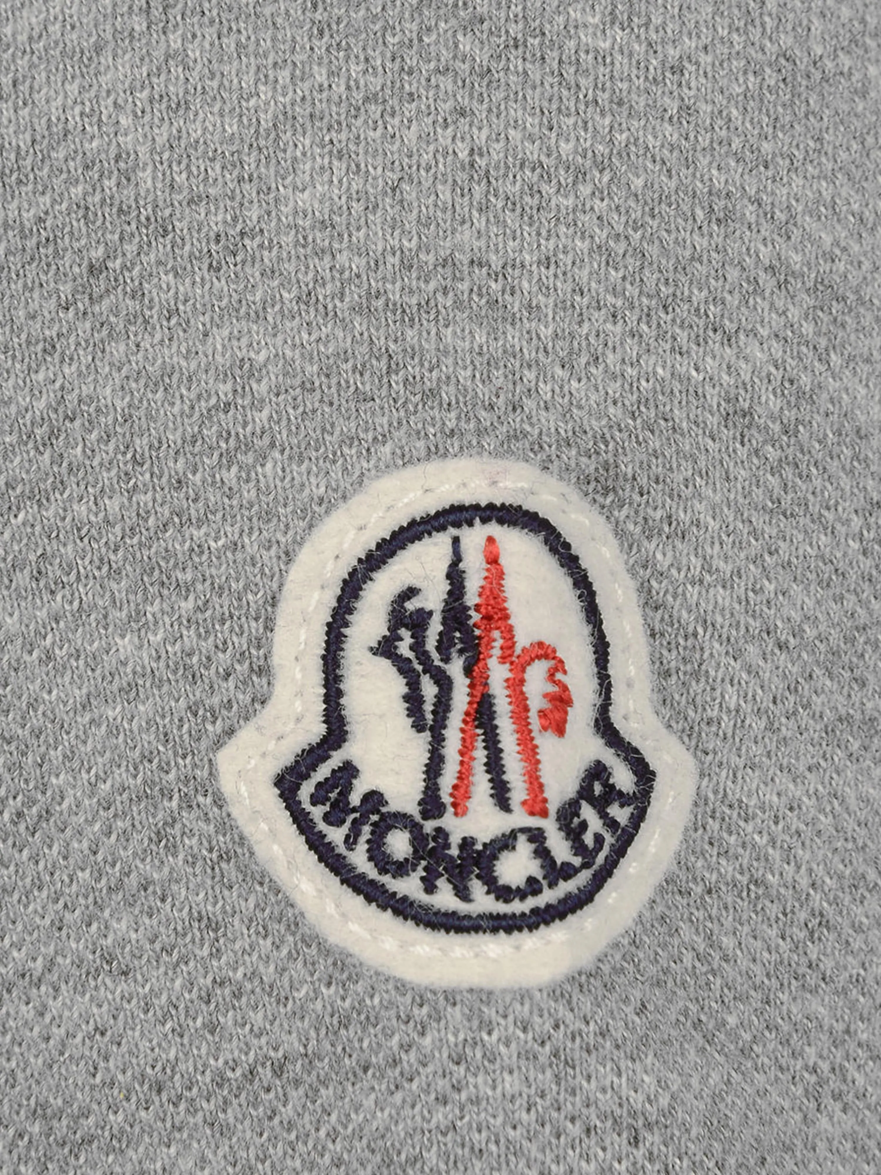 Moncler Enfant Boys & Navy Trim Polo Top