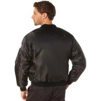 NASA MA-1 Flight Jacket - Black