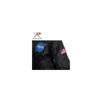 NASA MA-1 Flight Jacket - Black