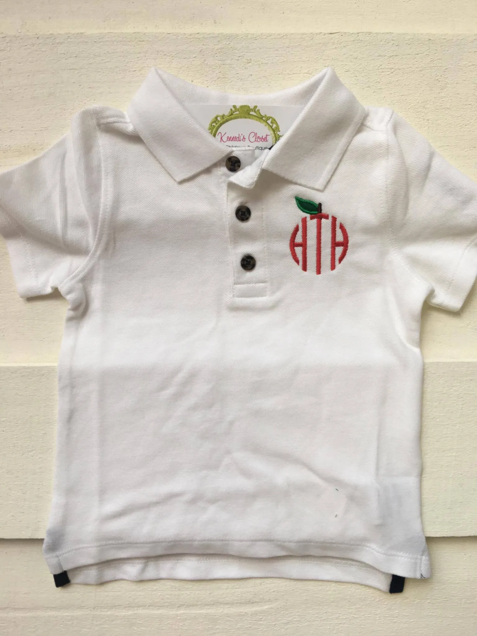 Pencil Monogram Polo