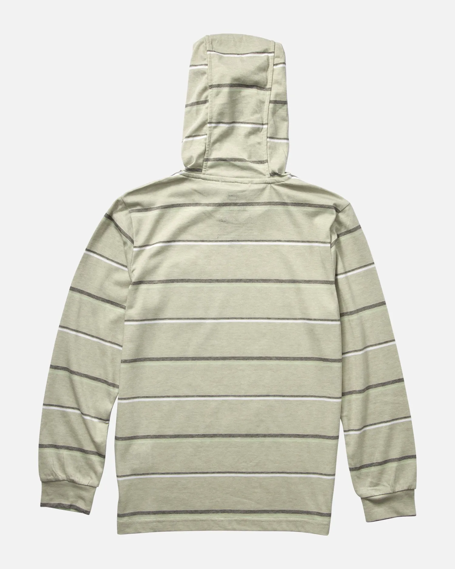 Pin Line Boys Gray Hood Tech Tee