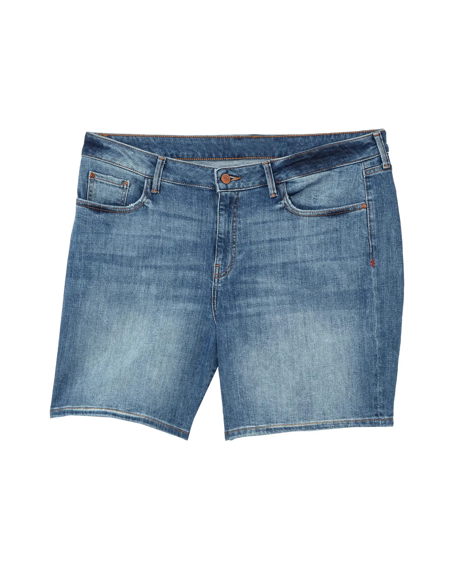 Poplar Boyfriend Short | Medium Wash