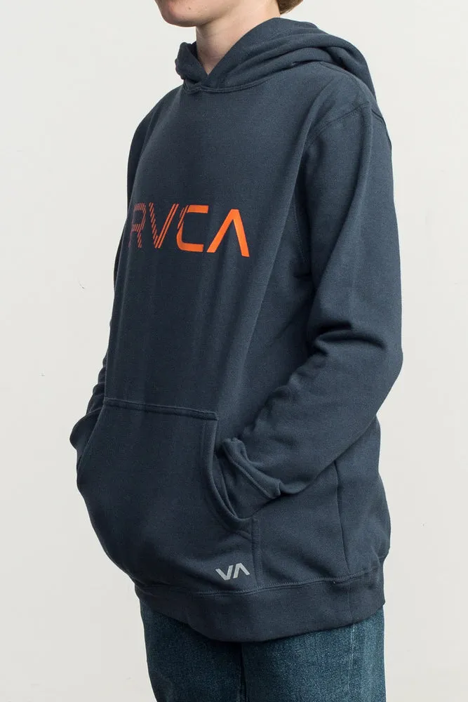 RVCA Scratched Boys Hoodie Sweatshirt (Size 8 left)