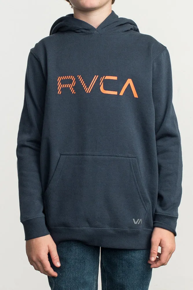 RVCA Scratched Boys Hoodie Sweatshirt (Size 8 left)